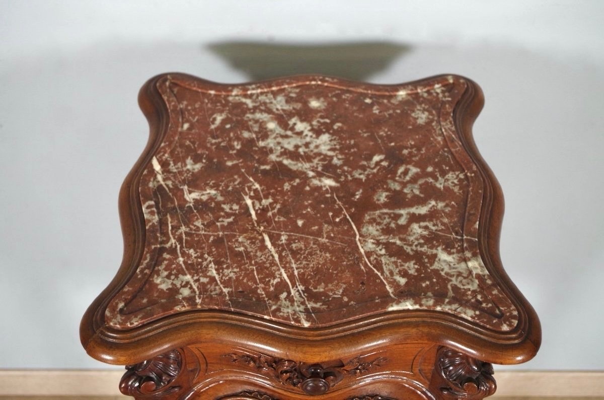 Rocaille Style Bedside Table 1900-photo-1