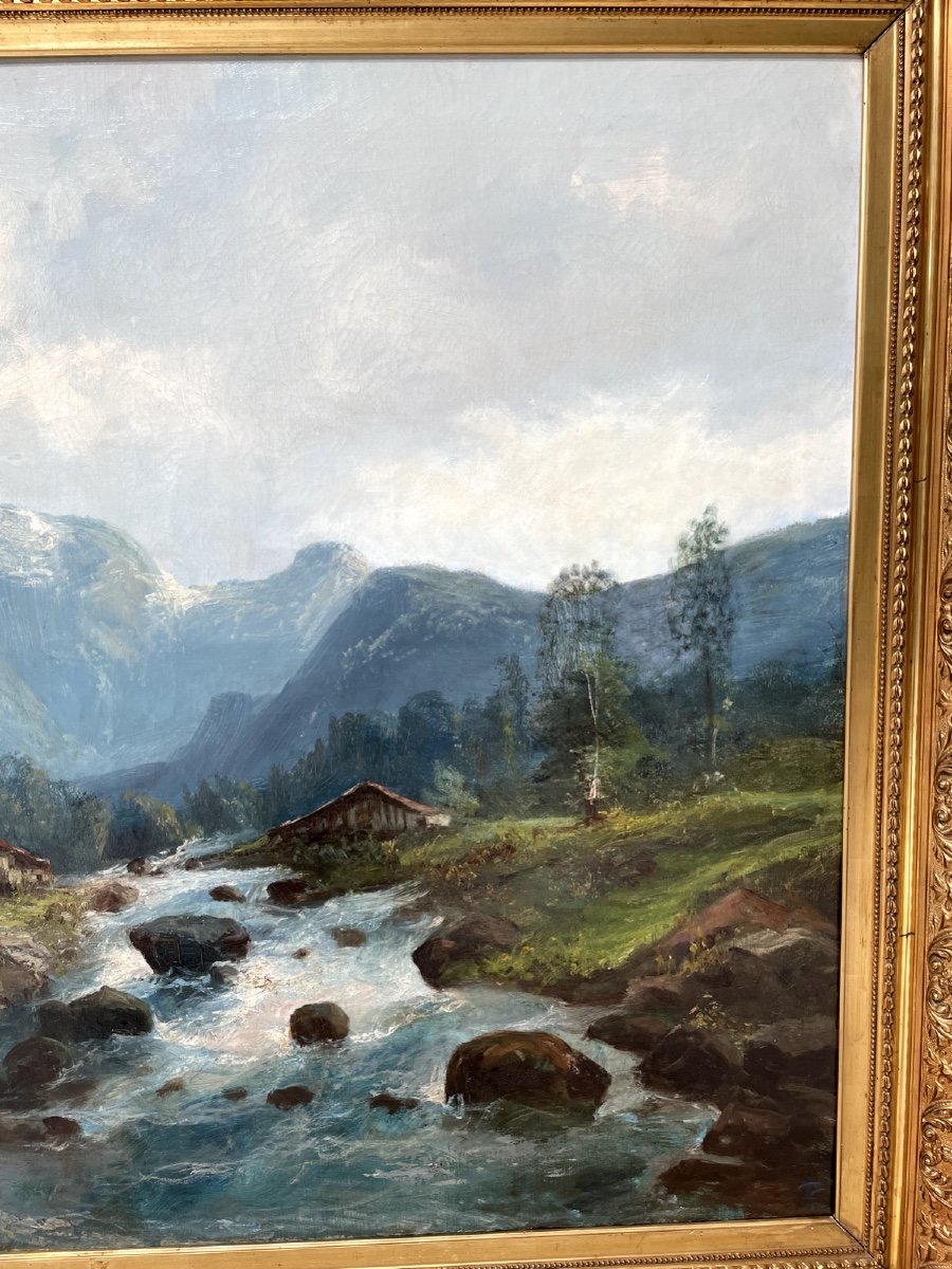 Emile Godchaux: Mountain Landscape-photo-1