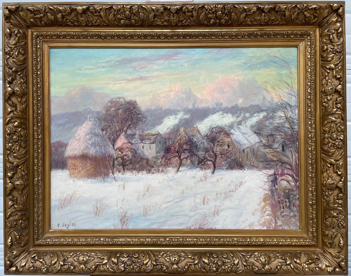 Paul Vogler: Snow Landscape
