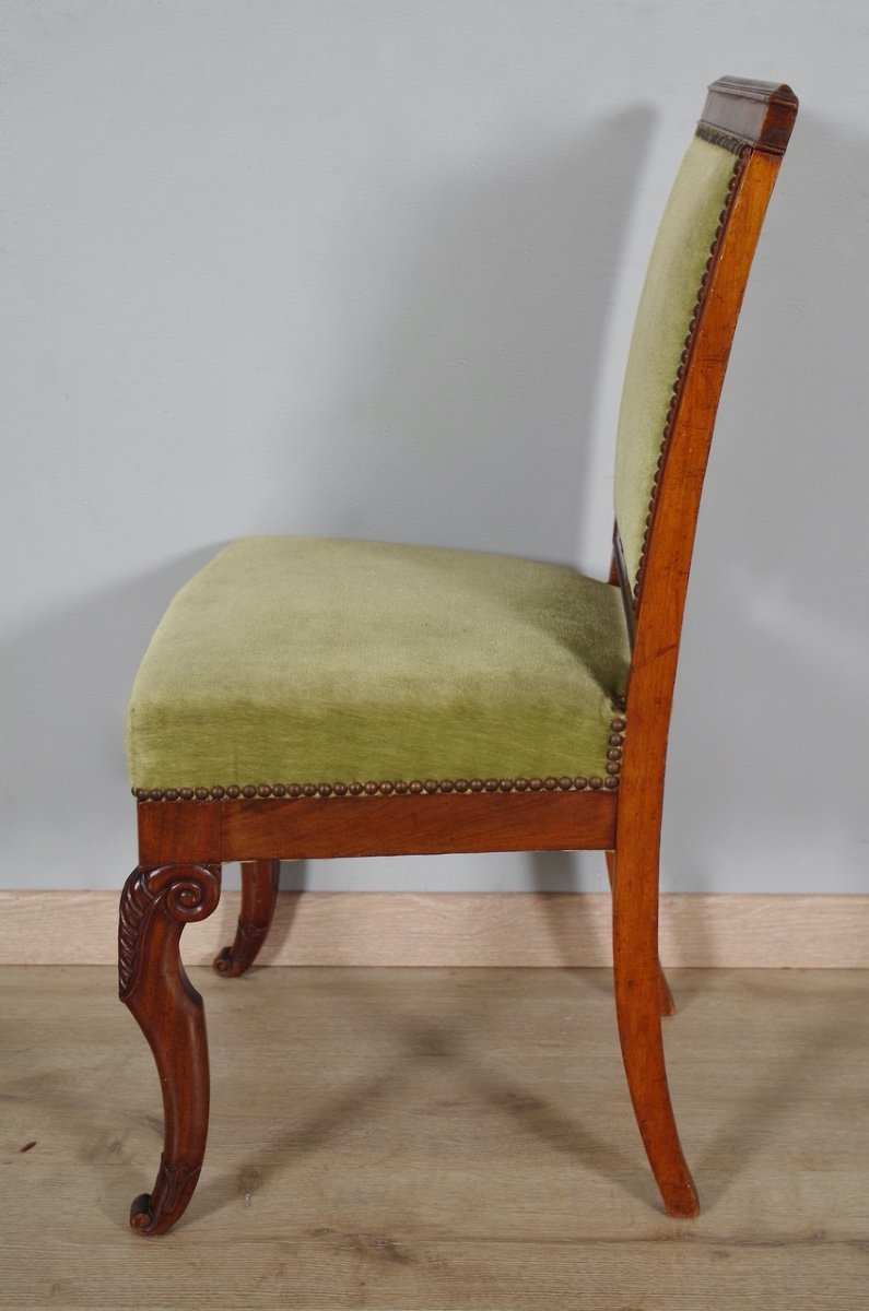 Four Restoration Period Chairs-photo-7