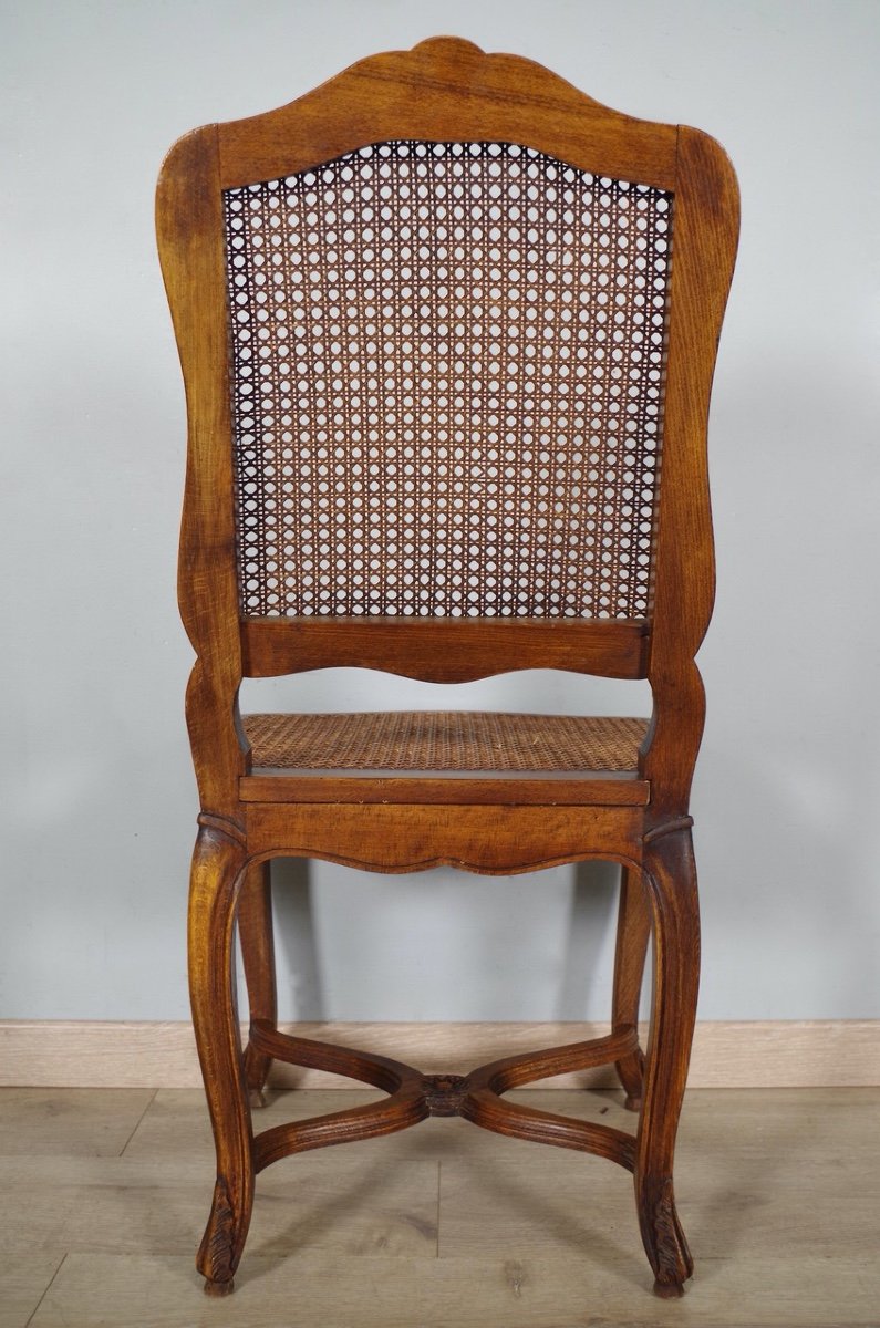 Quatre chaises style Louis XV-photo-8