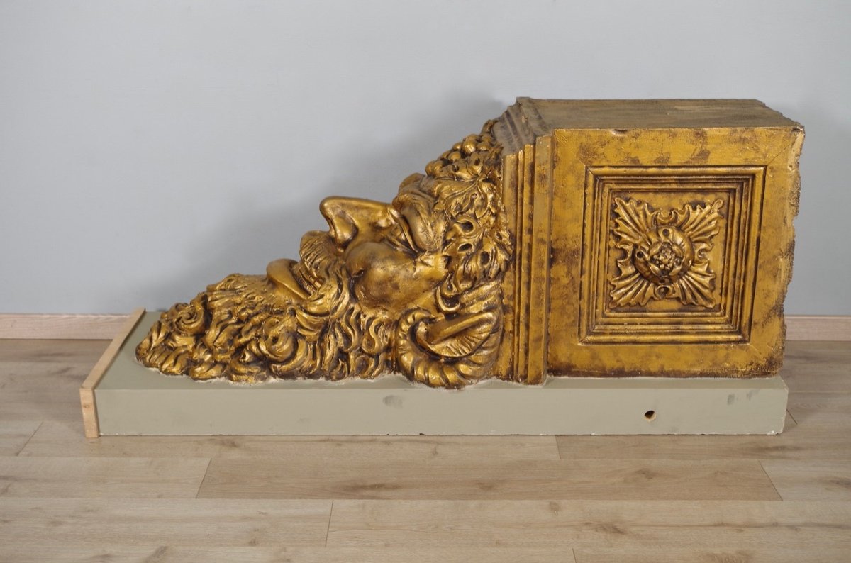 Console d'opéra dorée-photo-5