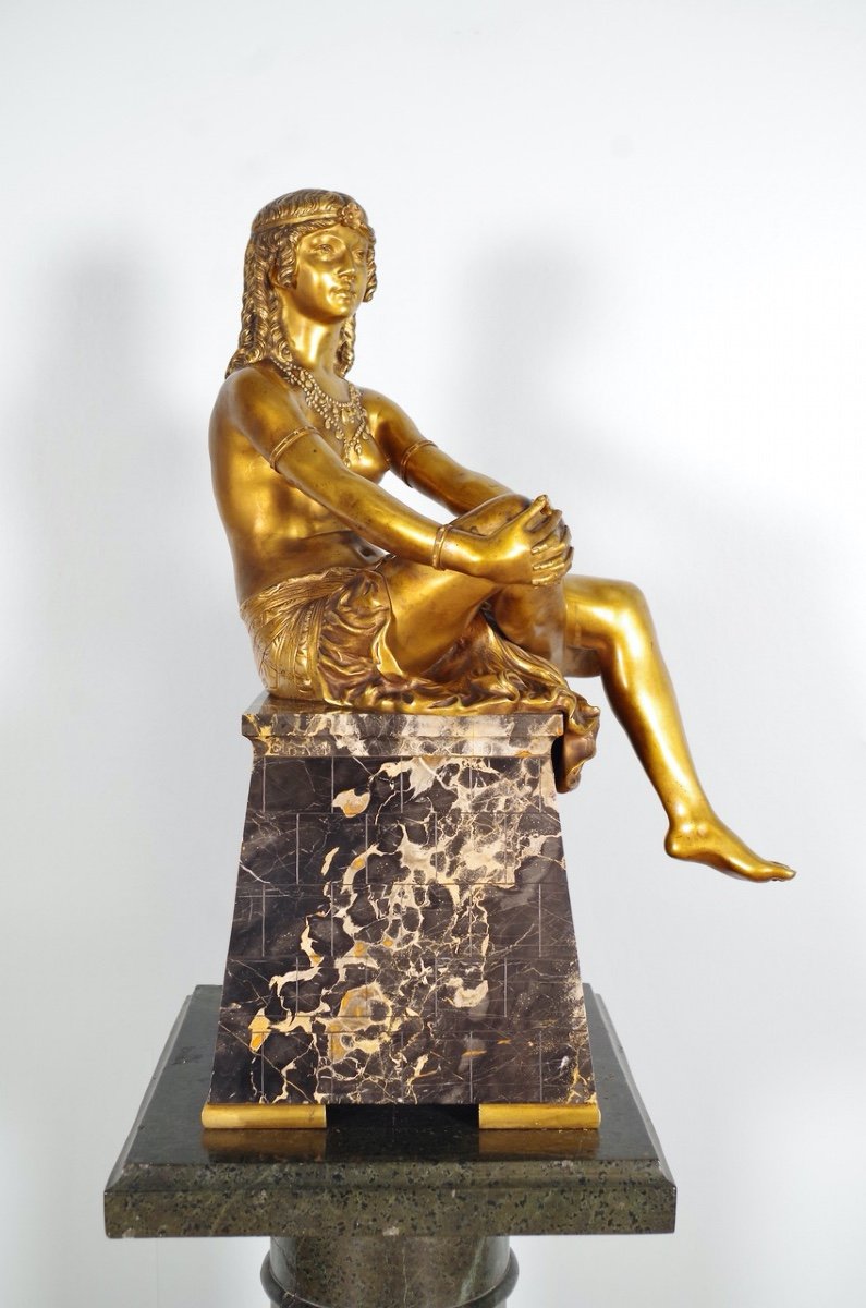 Théophile François Somme : bronze Art-Déco