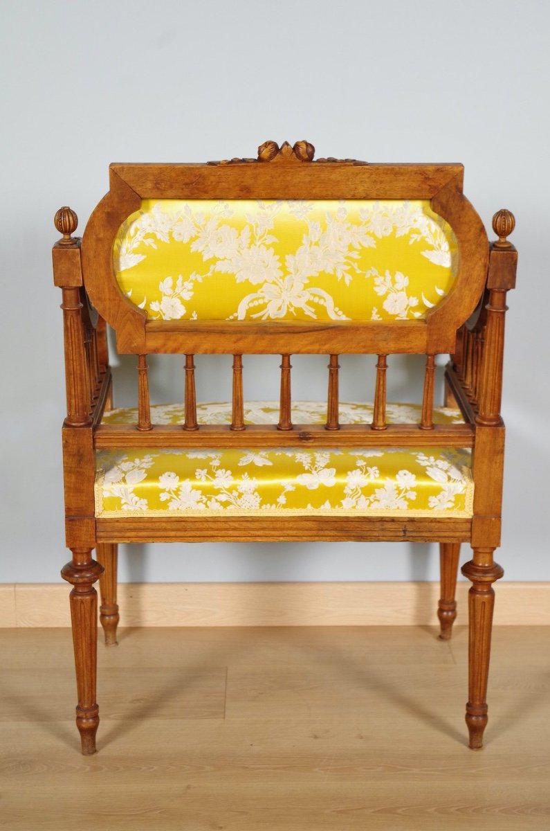 Salon style Louis XVI noyer 1900-photo-8