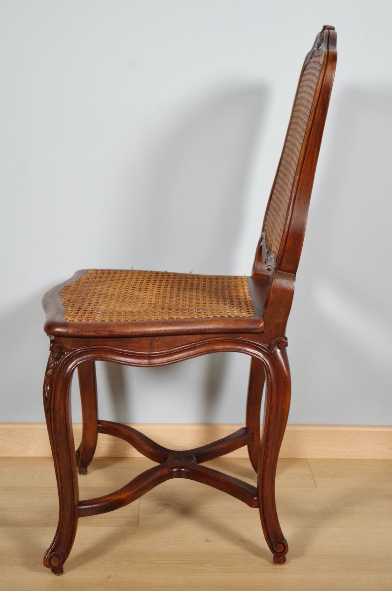 Twelve Louis XV Style Chairs-photo-6