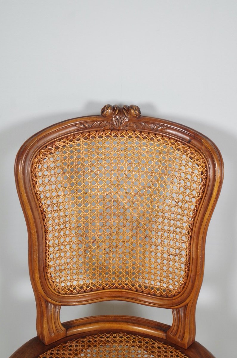 Eight Louis XV Style Chairs-photo-1