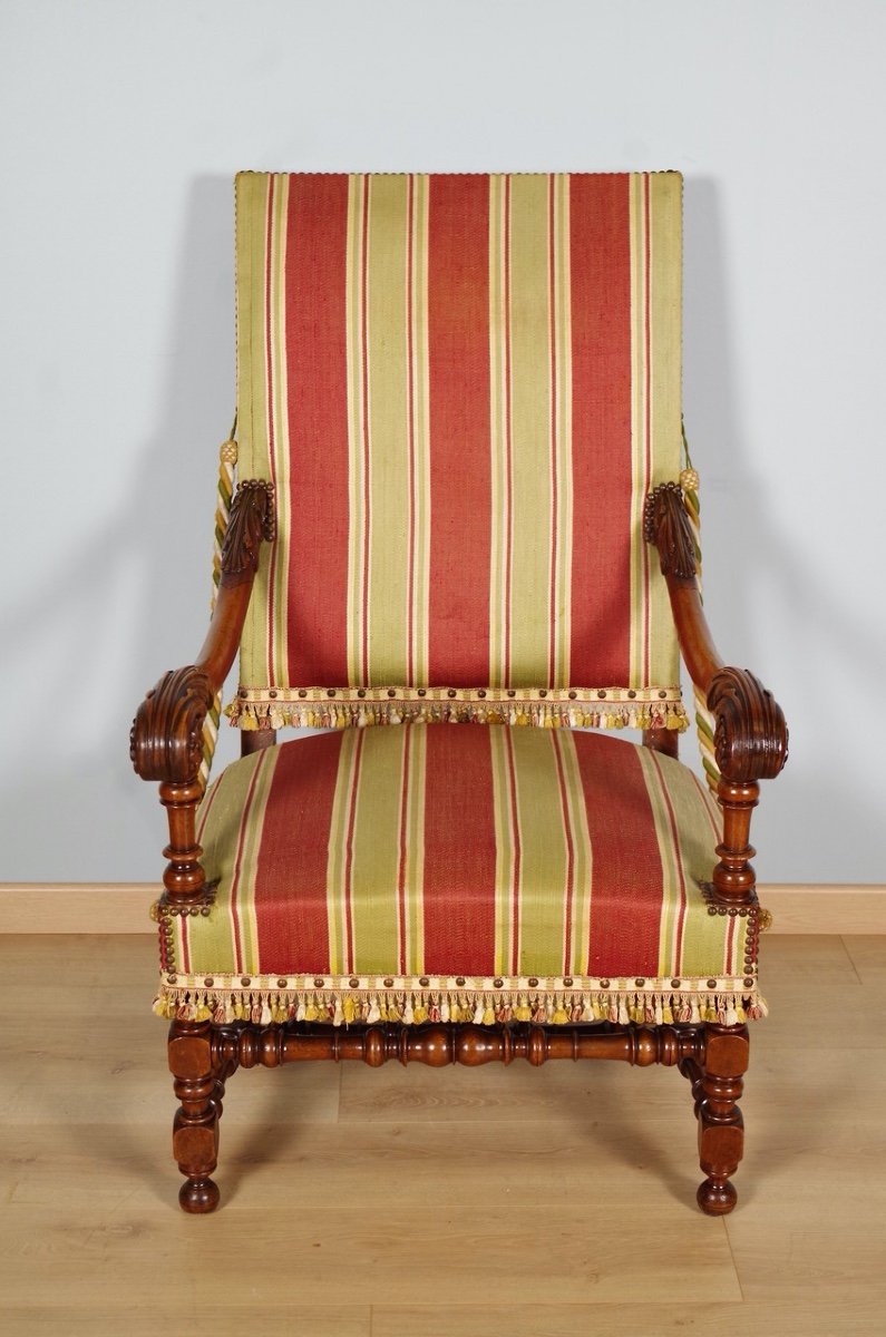 Fauteuil style Louis XIII-photo-2