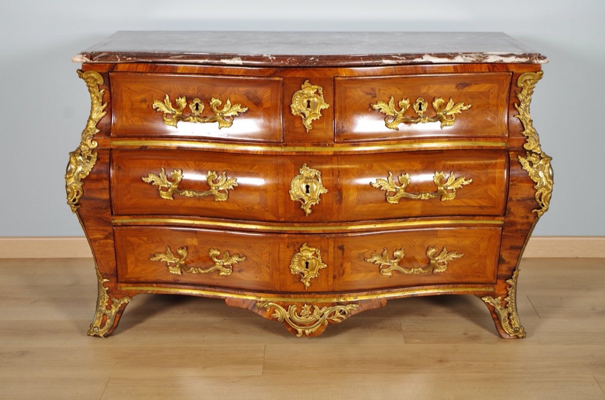 Regency Period Tomb Chest Of Drawers-photo-2