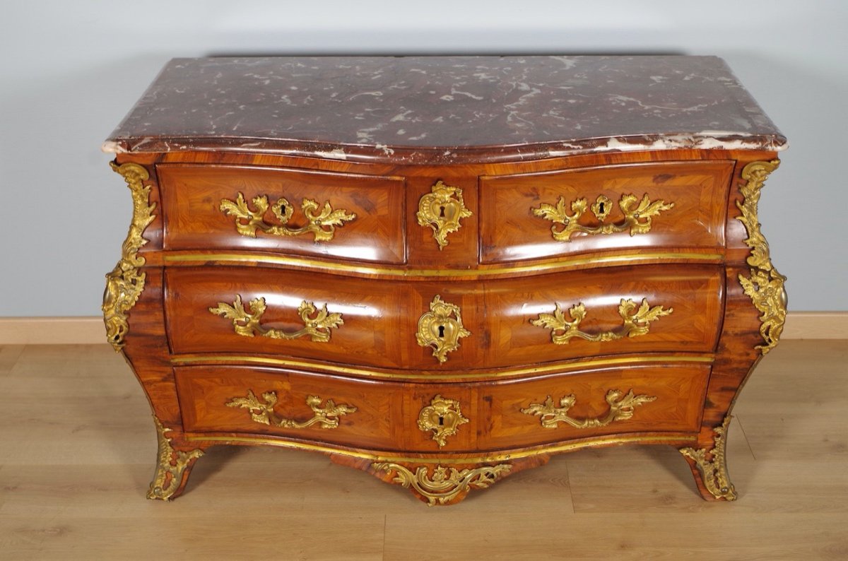 Regency Period Tomb Chest Of Drawers-photo-3