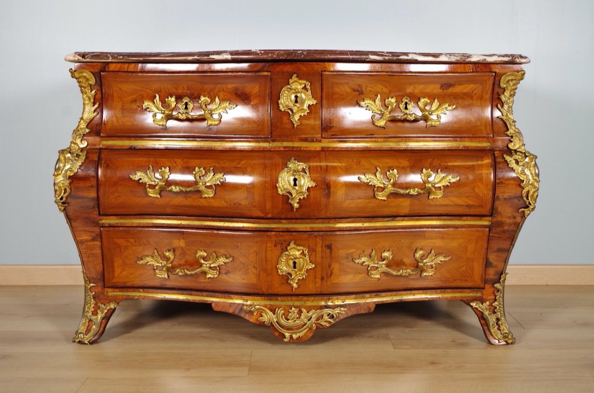 Regency Period Tomb Chest Of Drawers-photo-4