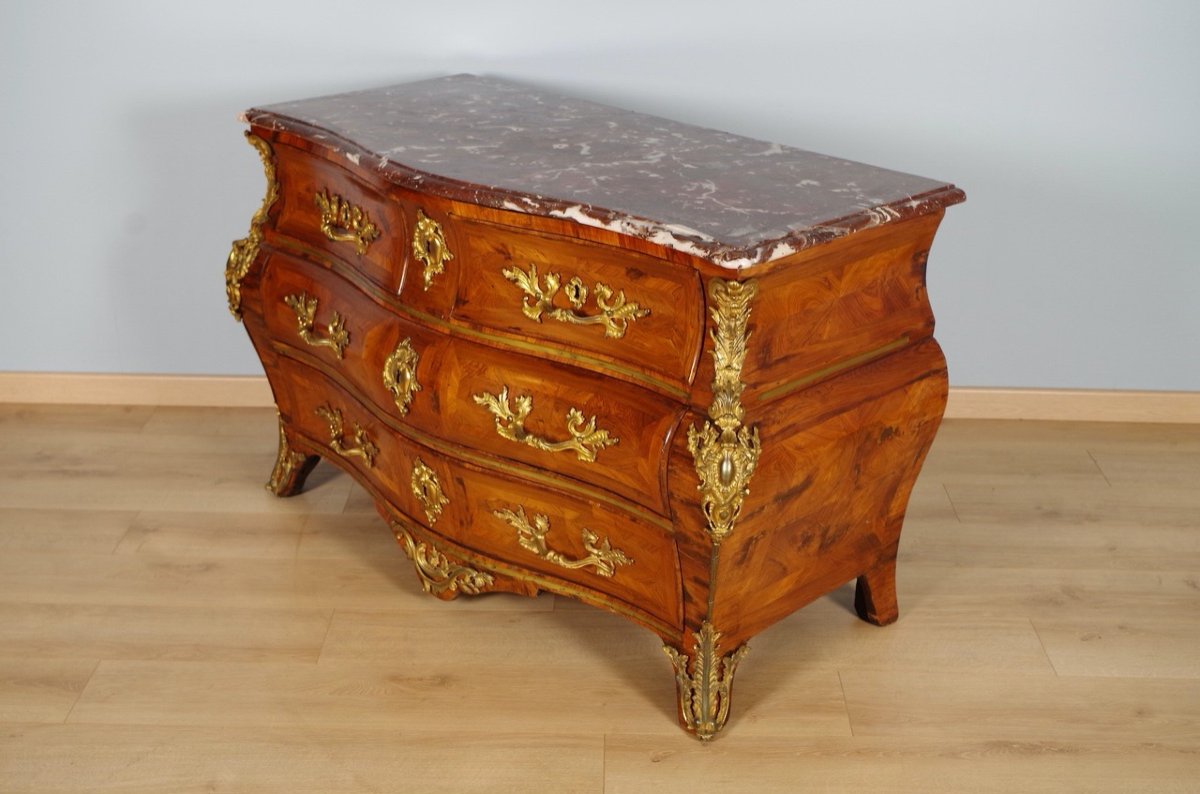 Regency Period Tomb Chest Of Drawers-photo-5