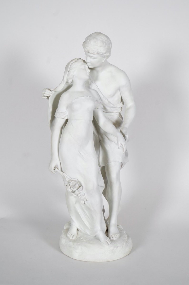 Mathurin Moreau: Biscuit - Rose Couple