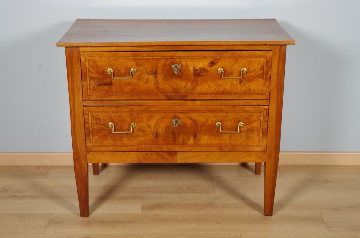 19th Century Directoire Style Chest Of Drawers-photo-2