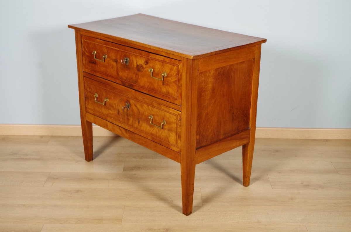 19th Century Directoire Style Chest Of Drawers-photo-3