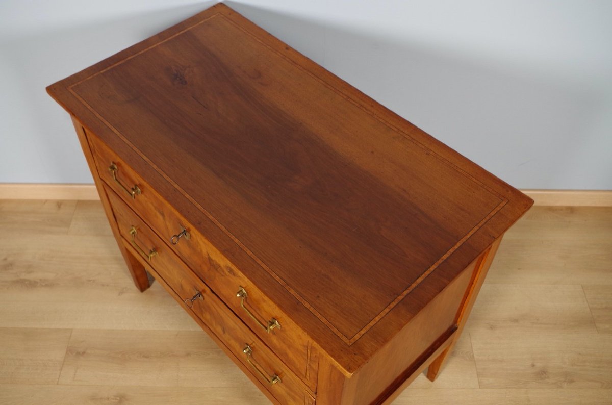 19th Century Directoire Style Chest Of Drawers-photo-1