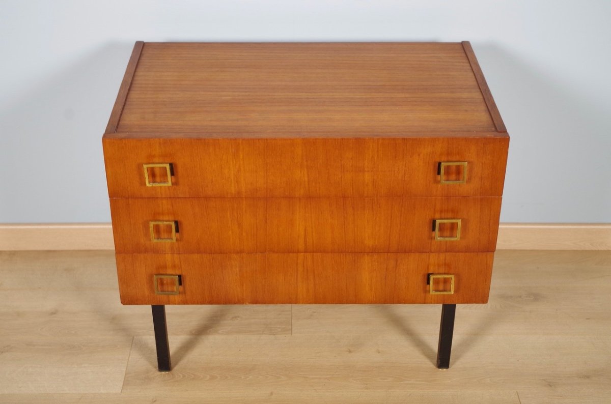 Pierre Paulin Style Modernist Chest Of Drawers-photo-2