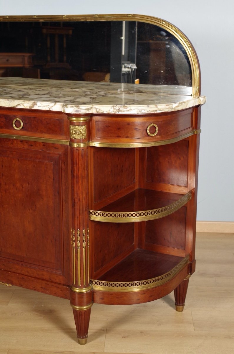 Mercier Frères In Paris: Louis XVI Style Sideboard-photo-3