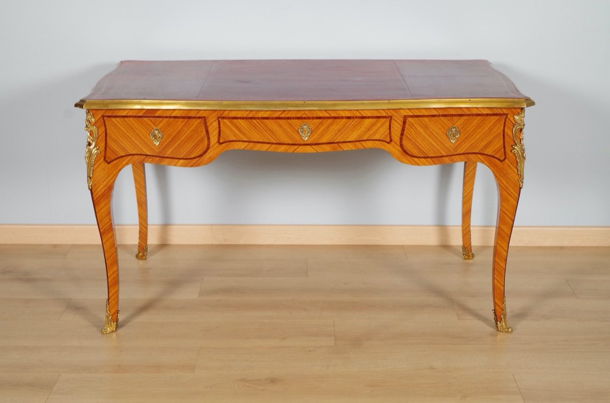Louis XV Style Flat Desk-photo-7