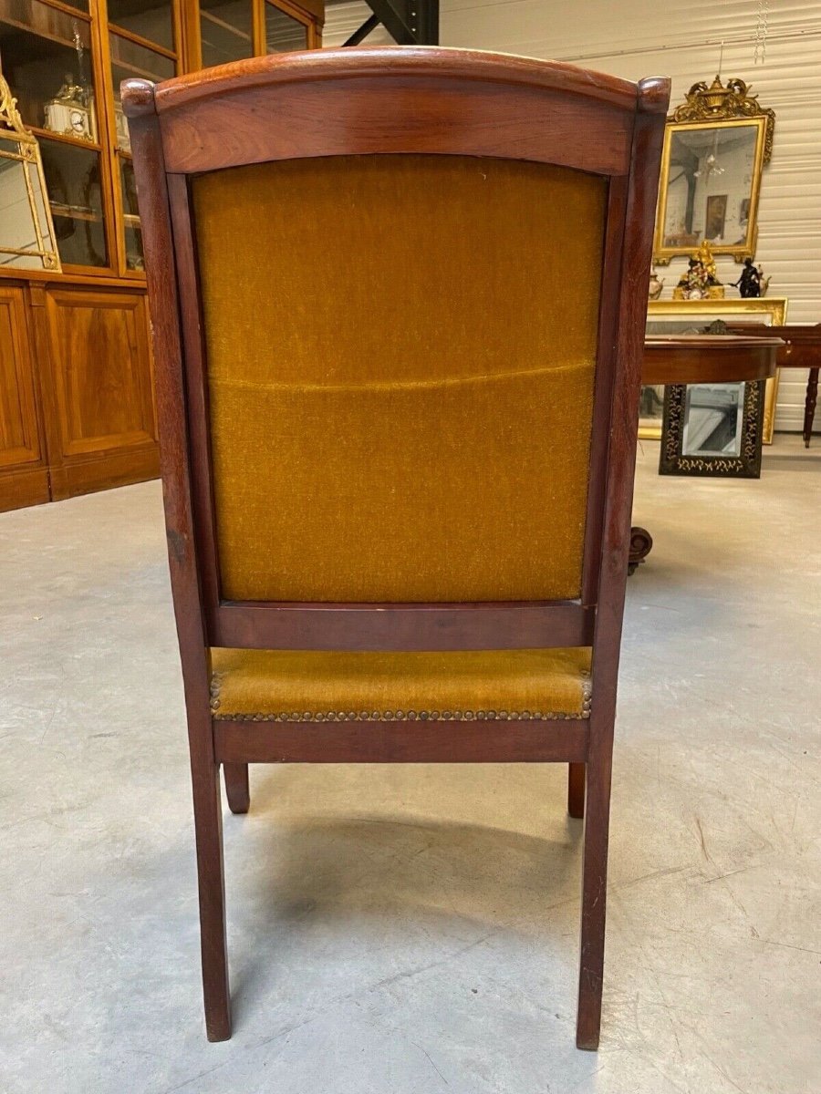 Fauteuil époque Restauration-photo-6