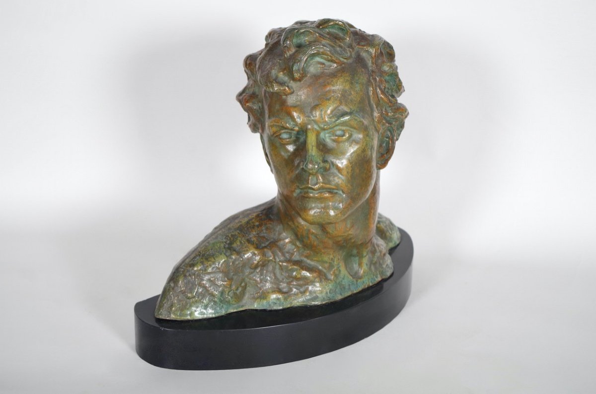 Alexandre Ouline - Bronze - Mermoz-photo-2
