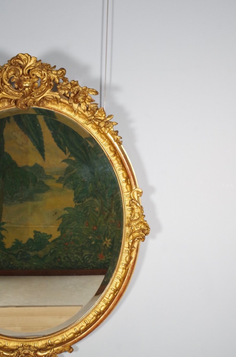 Napoleon III Gilded Mirror-photo-3