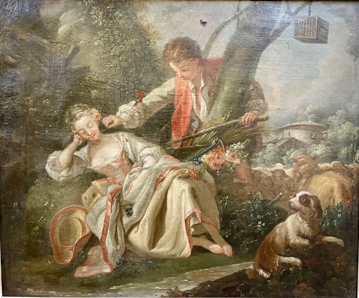 Interrupted Sleep According To François Boucher-photo-2
