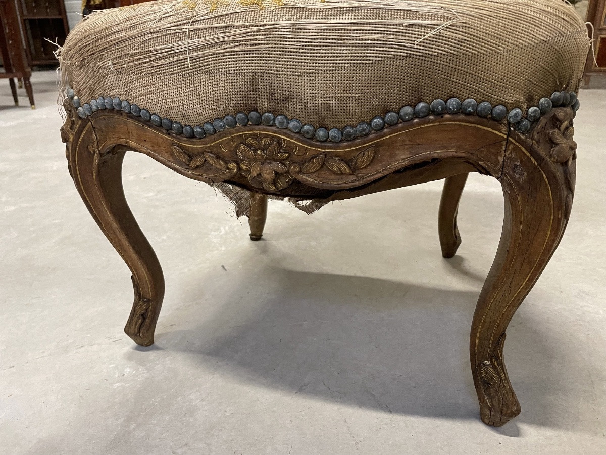 Chaise d'enfant époque Louis XV-photo-1
