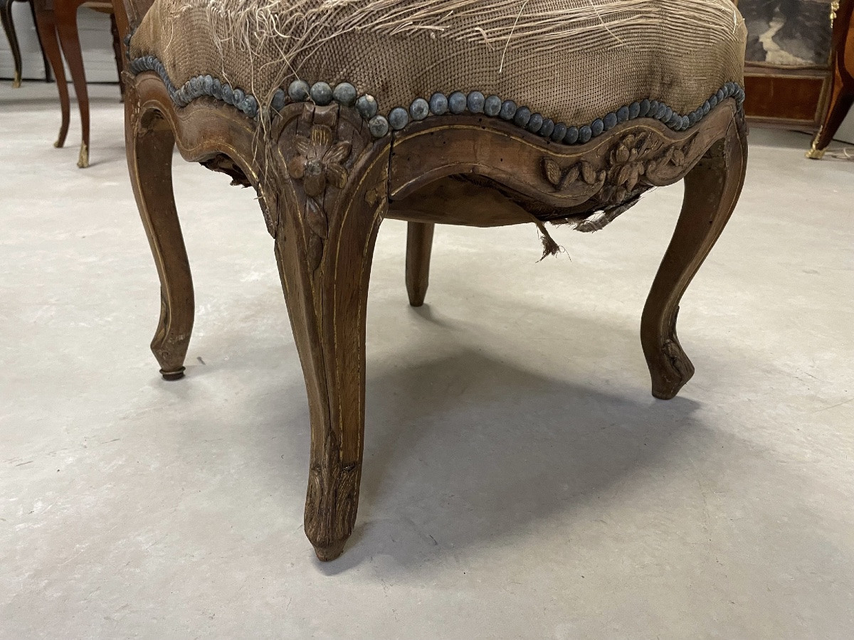 Chaise d'enfant époque Louis XV-photo-3