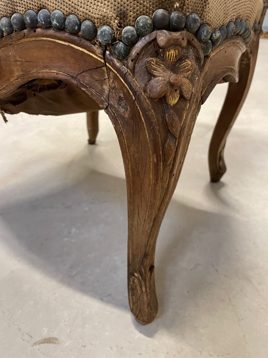 Chaise d'enfant époque Louis XV-photo-5