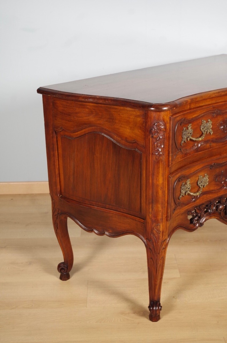 Louis XV Style Chest Of Drawers-photo-8