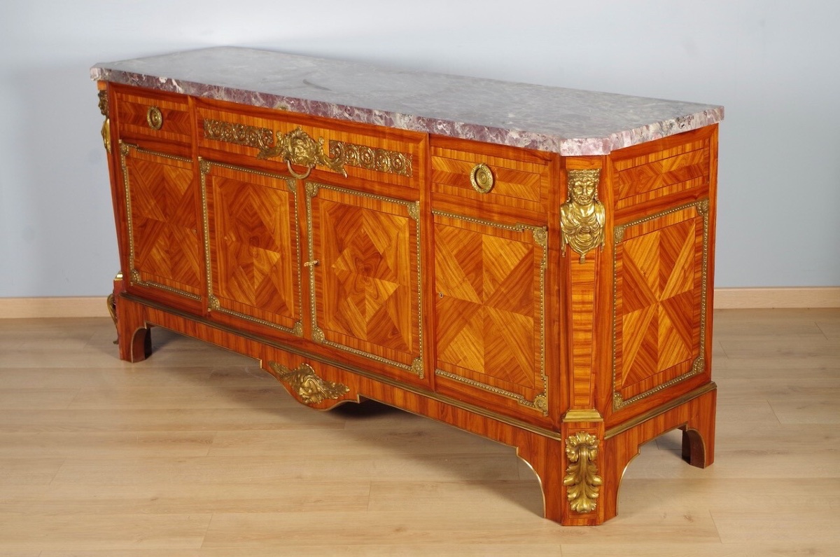 Buffet d'enfilade style Louis XIV-photo-4