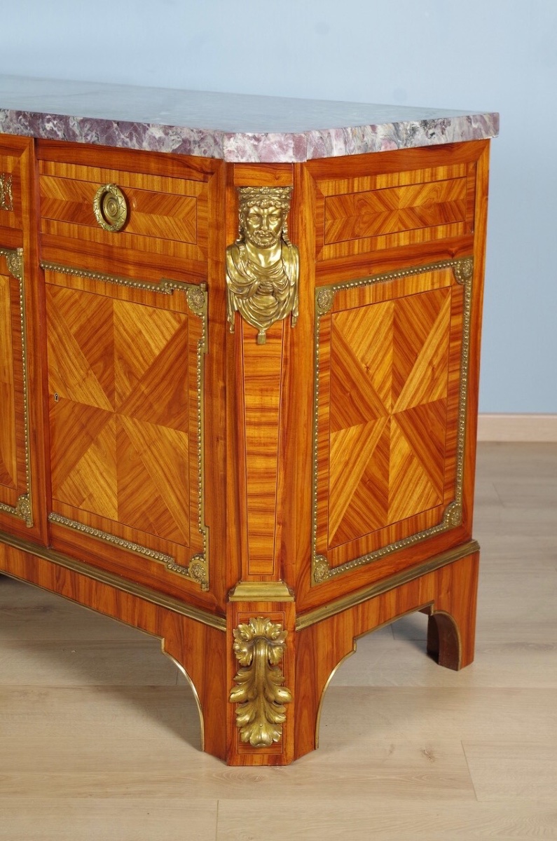 Buffet d'enfilade style Louis XIV-photo-3