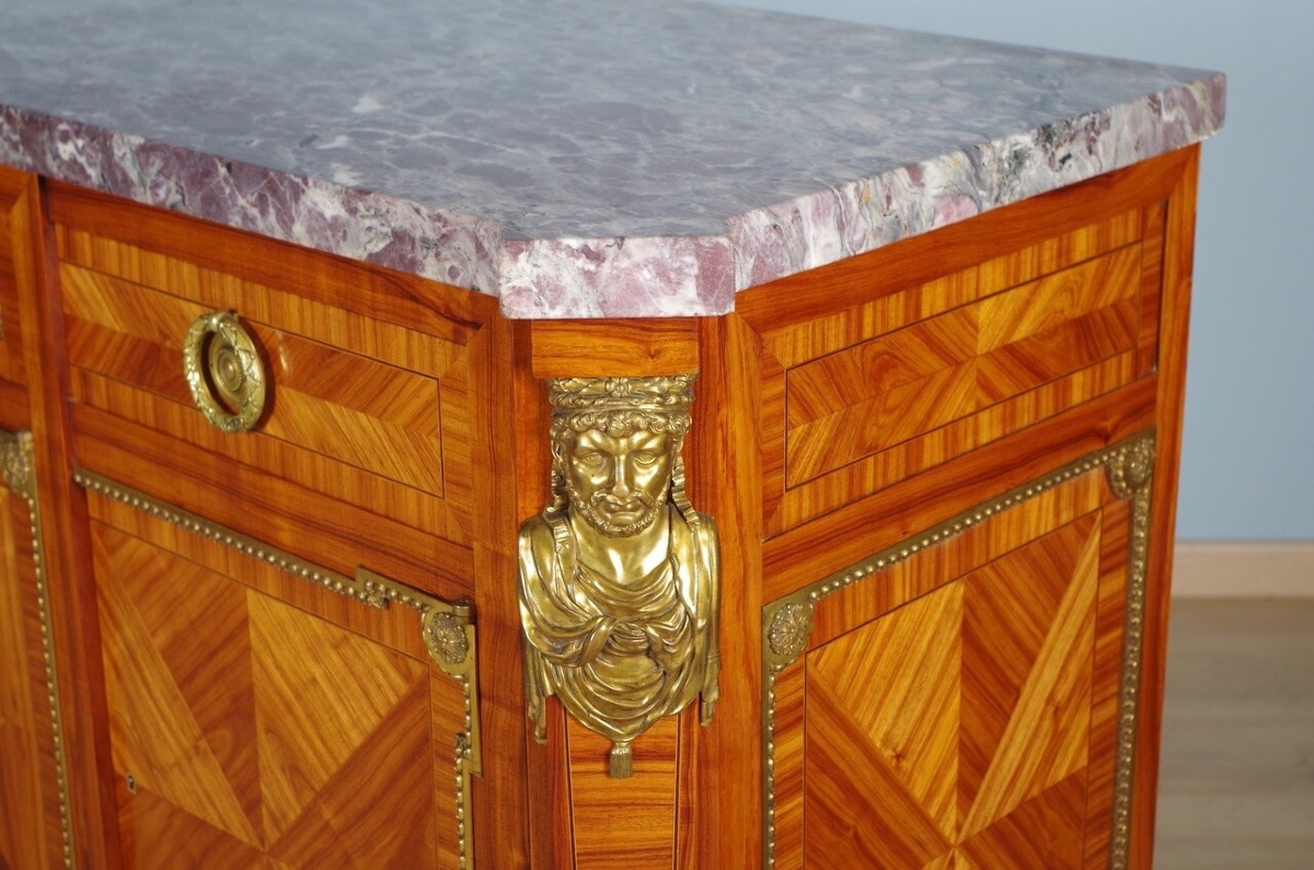 Buffet d'enfilade style Louis XIV-photo-4