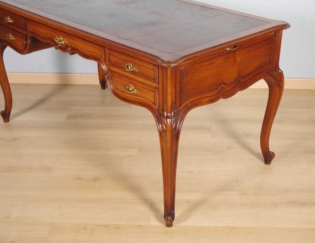 Bureau plat style Louis XV-photo-3