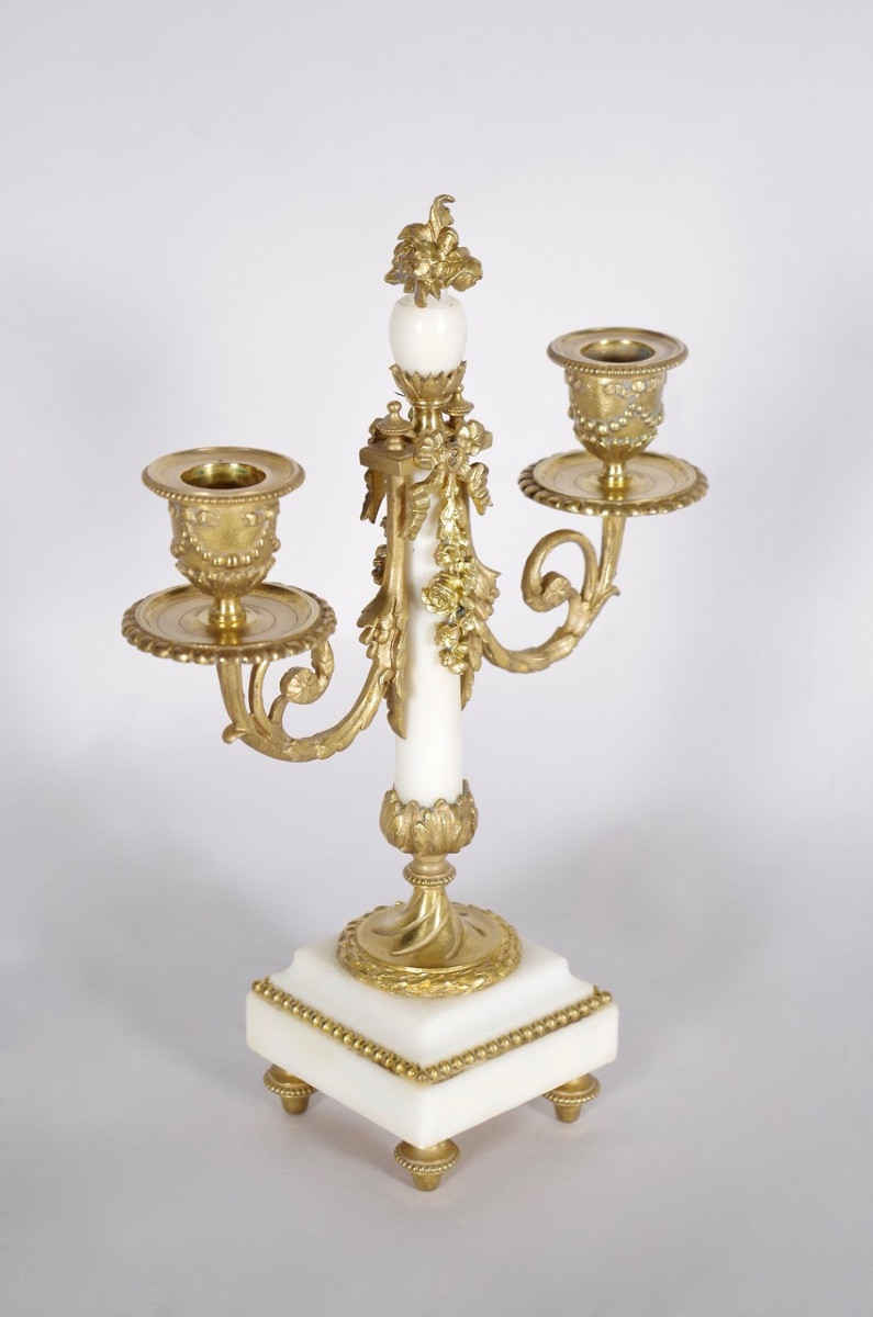 Louis XVI Style Fireplace Surround-photo-8