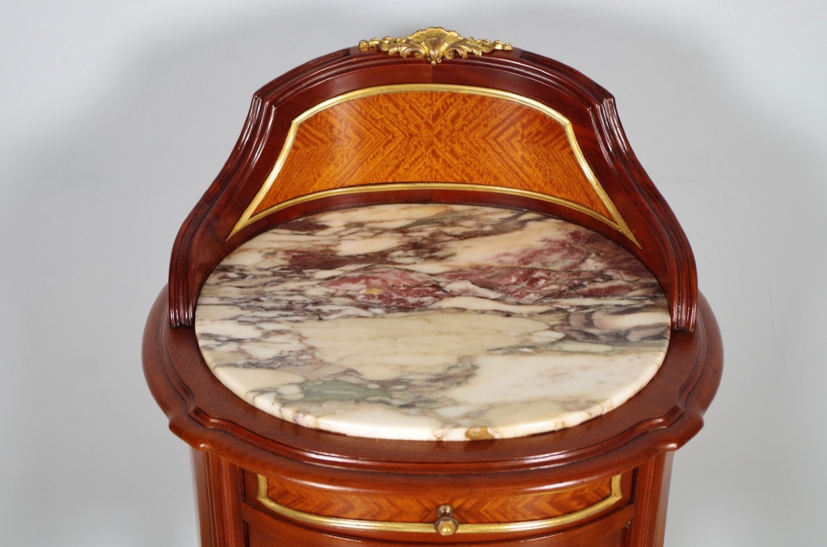 Louis XV Style Bedside Table By Rinck-photo-4