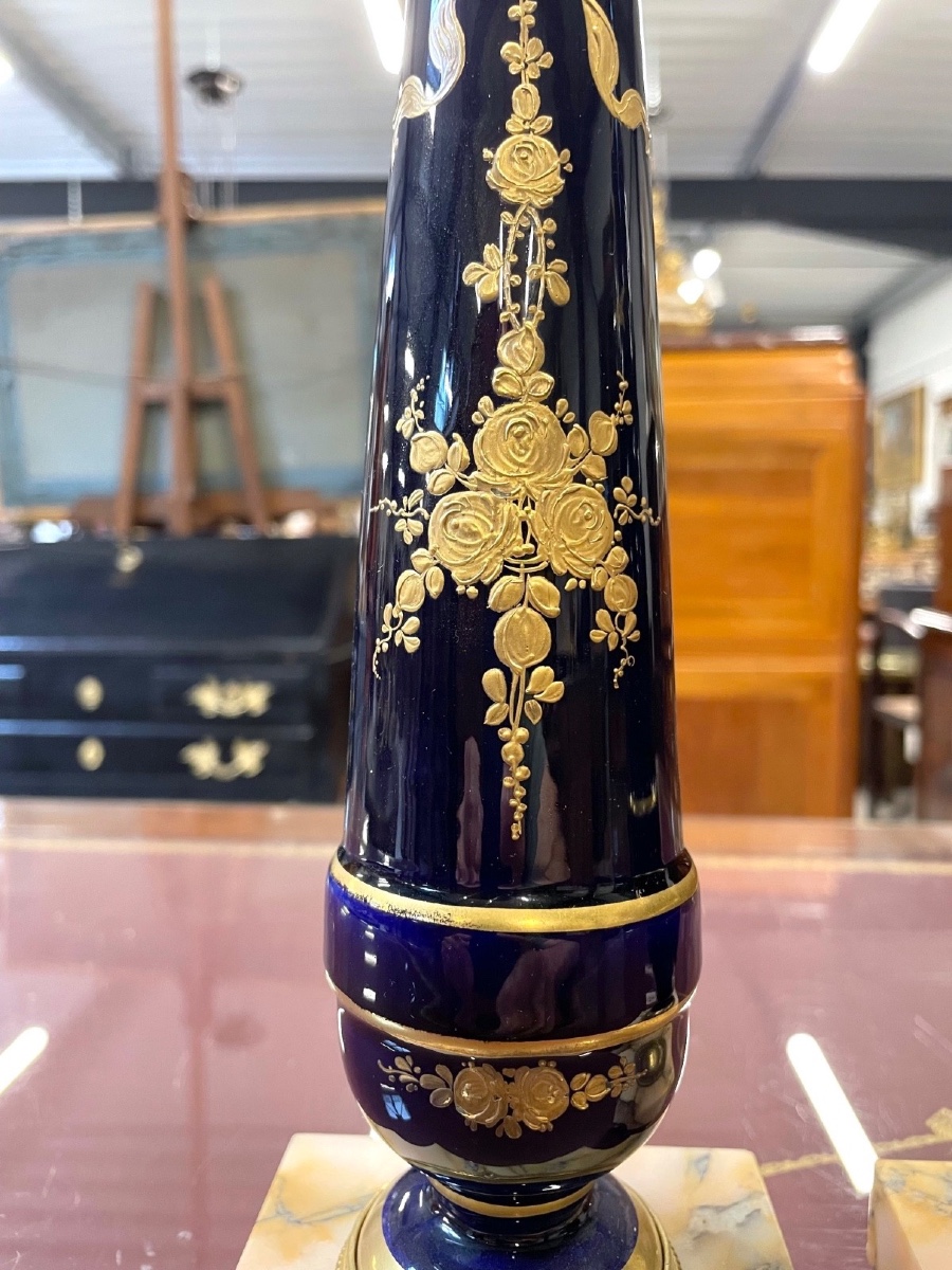 Pair Of Louis XVI Style Vases-photo-7