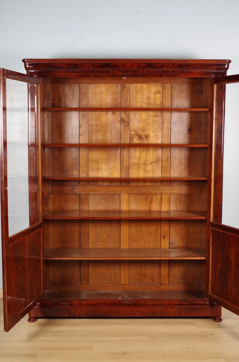 Bibliothèque époque Restauration-photo-4