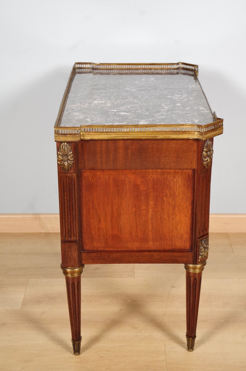 Louis XVI Style Chest Of Drawers-photo-7