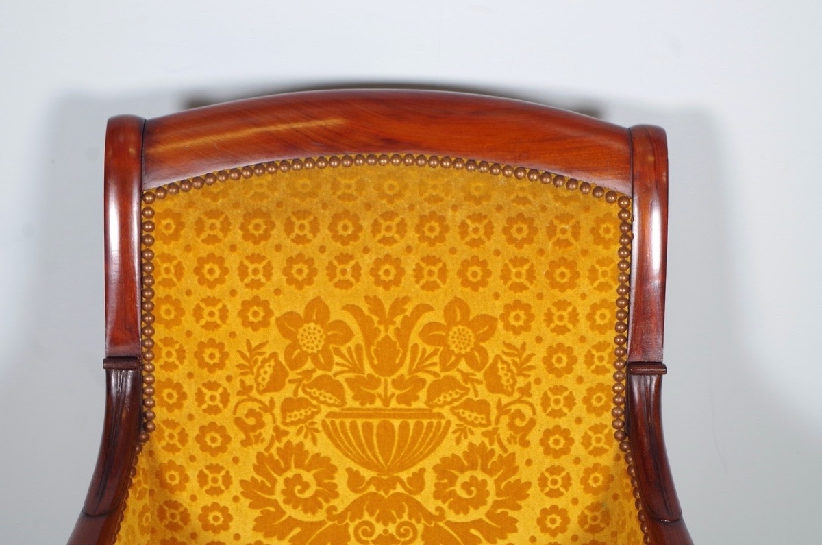 Paire de bergères époque Restauration-photo-1