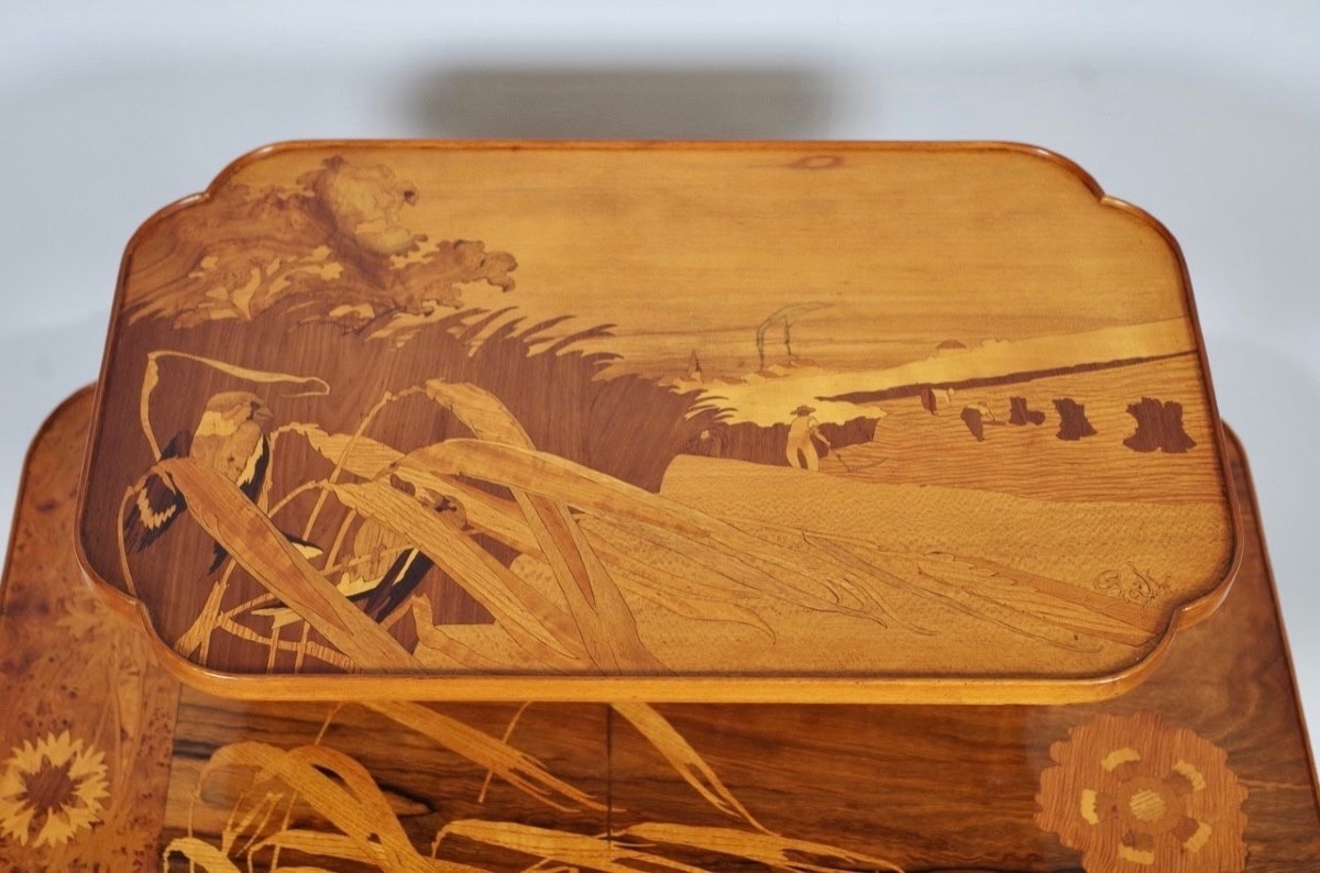 émile Gallé - Tea Table-photo-3