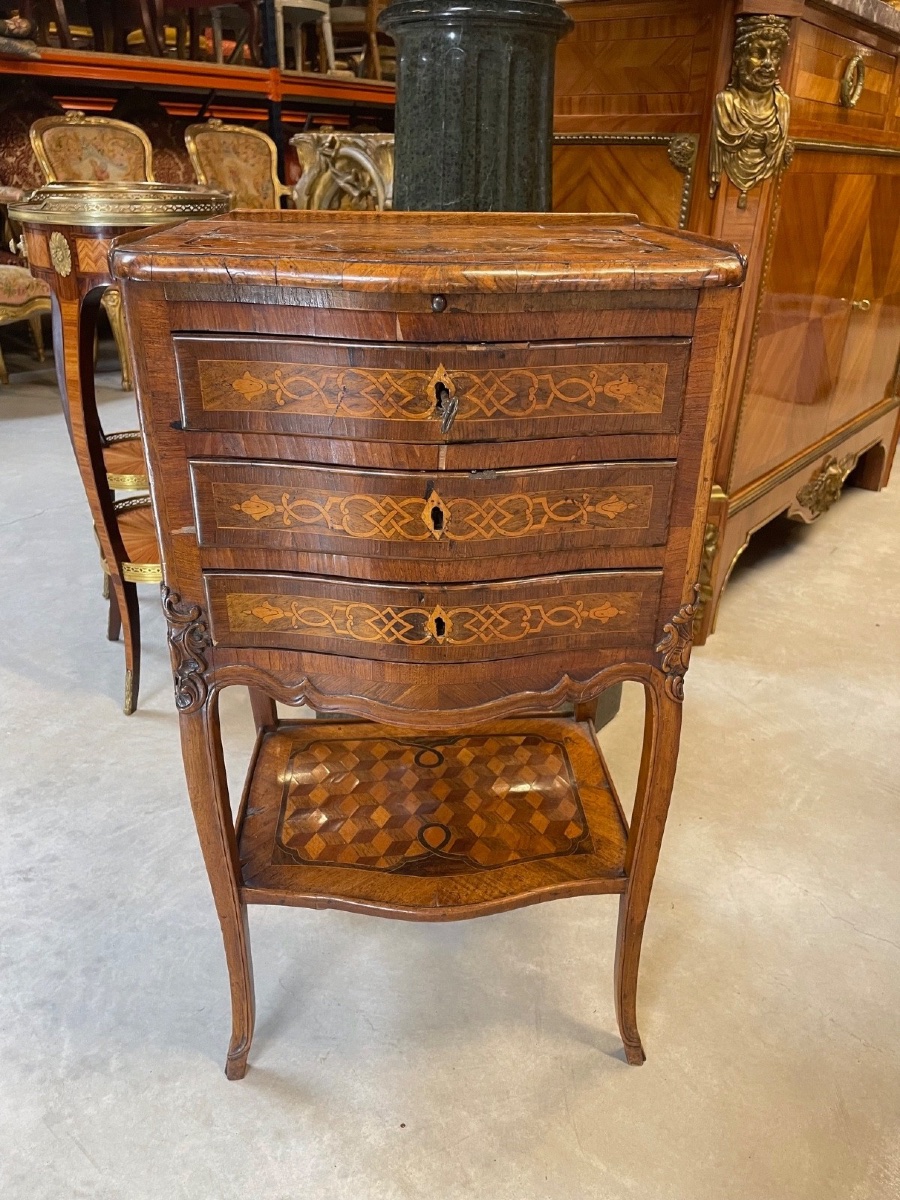 Regency Period Writing Table/chiffonière-photo-2