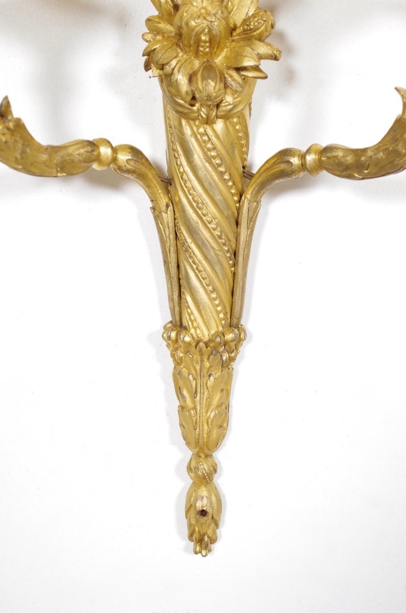 Pair Of Louis XVI Style Wall Sconces-photo-4