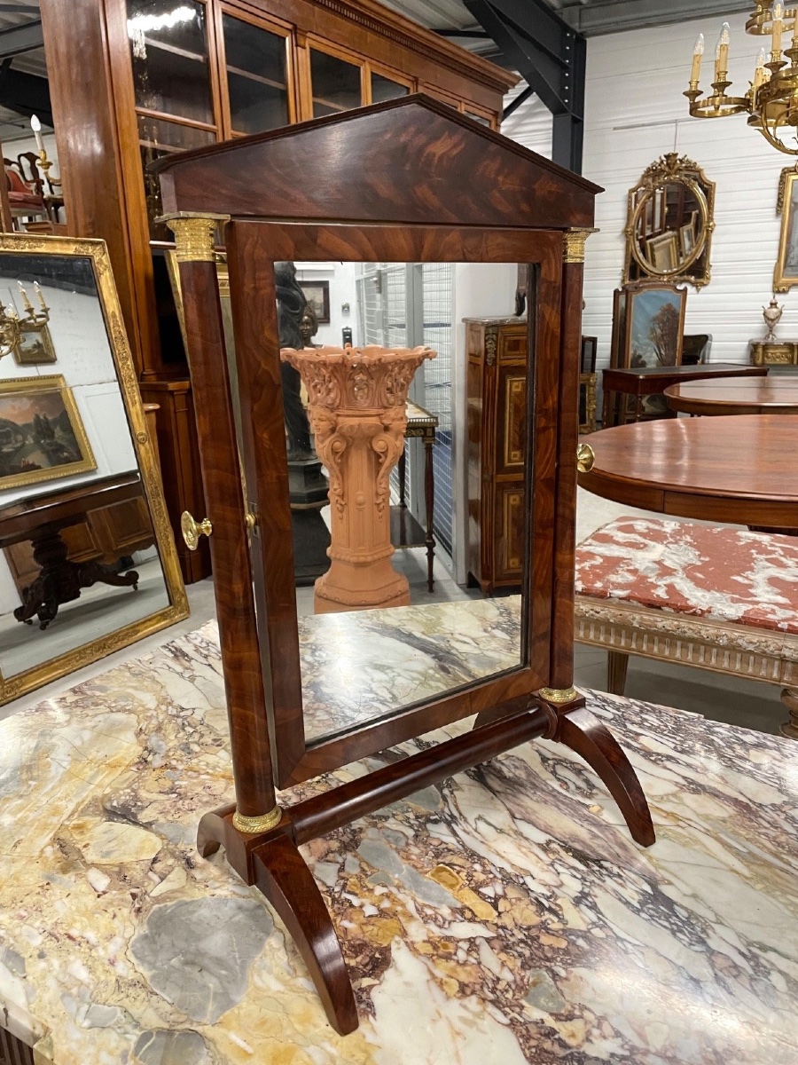 Miroir psychée époque Empire-photo-3