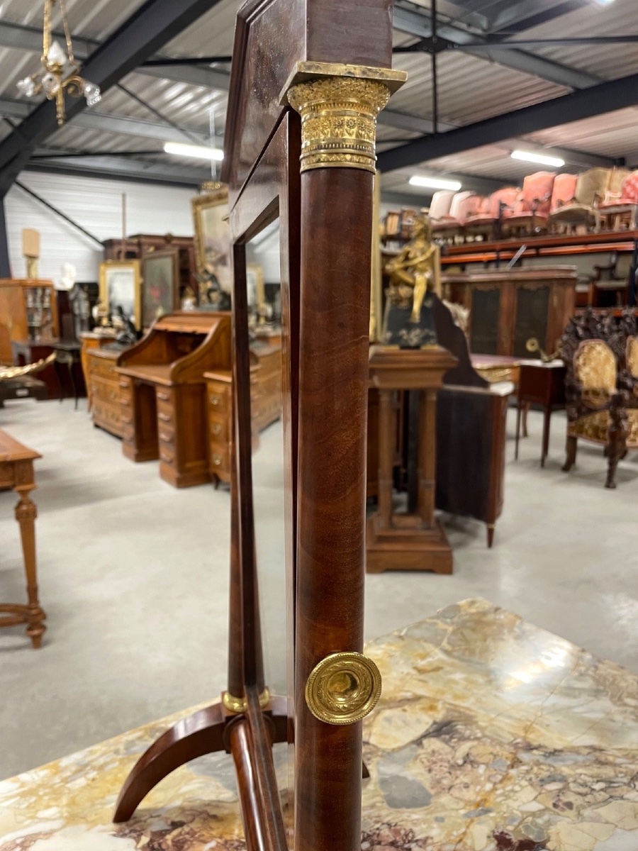 Miroir psychée époque Empire-photo-4