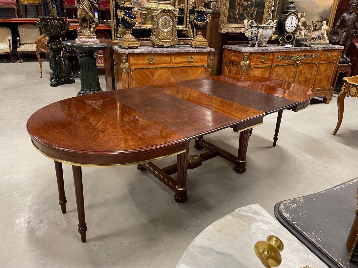 Mercier Frères In Paris: Louis XVI Style Table-photo-7