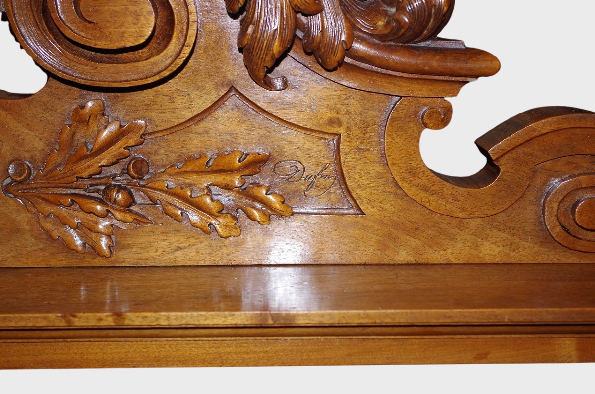 Honoré Dufin - Renaissance Style Four-poster Bed-photo-2