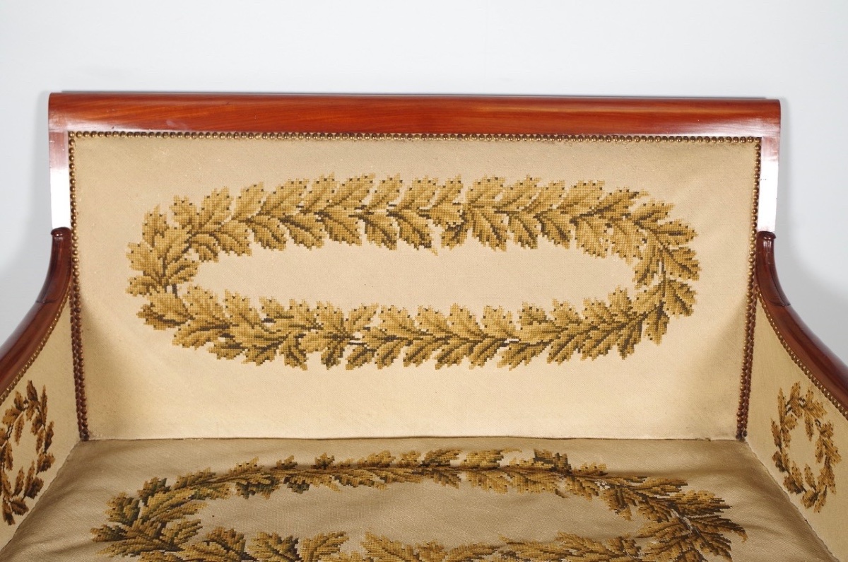 Paire de canapés époque Restauration-photo-4