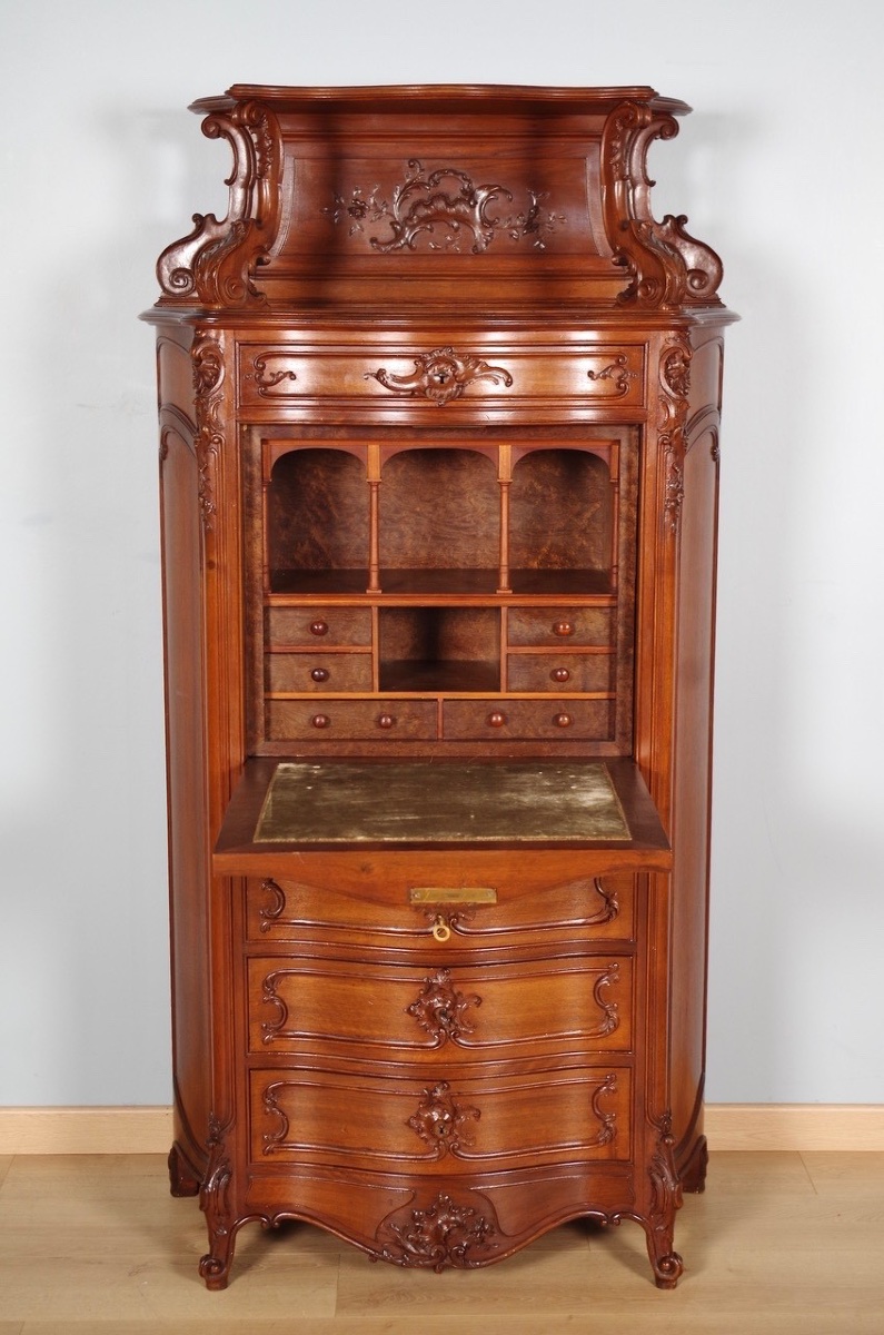Secrétaire style rocaille-photo-3