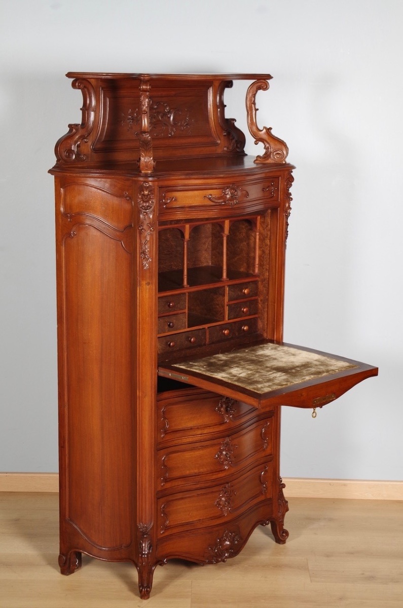 Secrétaire style rocaille-photo-7